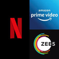 Netflix + Prime Video + Zee5